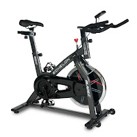 Bladez Fitness Echelon GS Indoor Cycle, with 40 lb flywheel & belt drive system, adjustable top down resistance and emergency brake