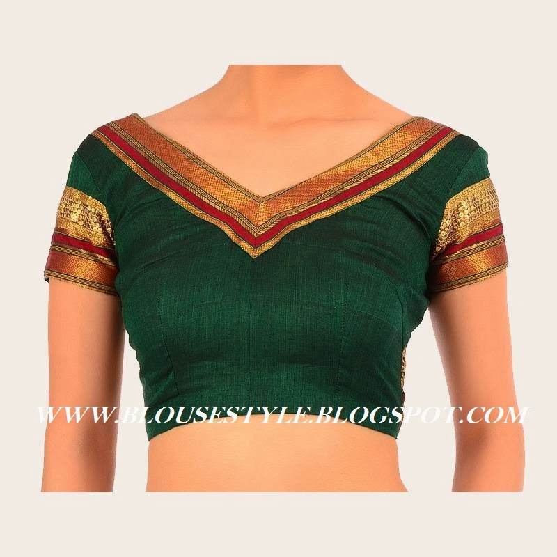 MODELS OF BLOUSE DESIGNS: LADIES SAREE BLOUSE BACK MODEL ON 2013 TO 2014