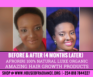 Start your healthy hair journey with AfroRiri products