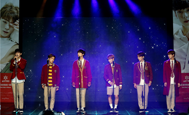 오늘자 아스트로 컴백 쇼케이스 | 인스티즈