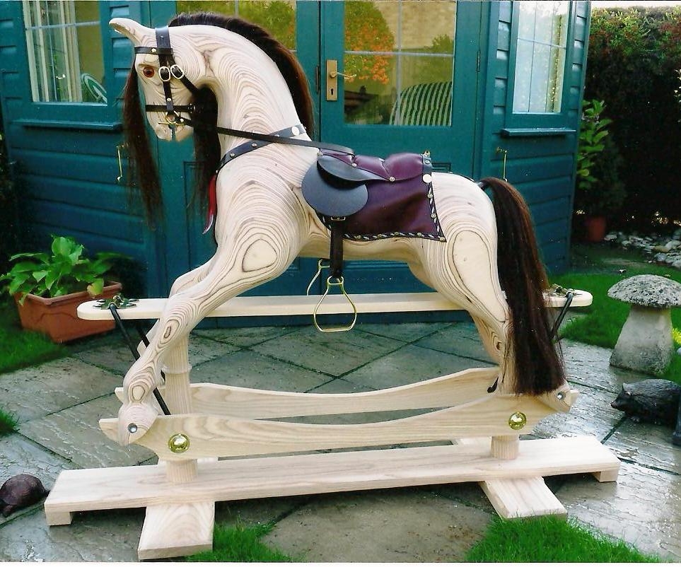 Karen: Laminated rocking horse plans