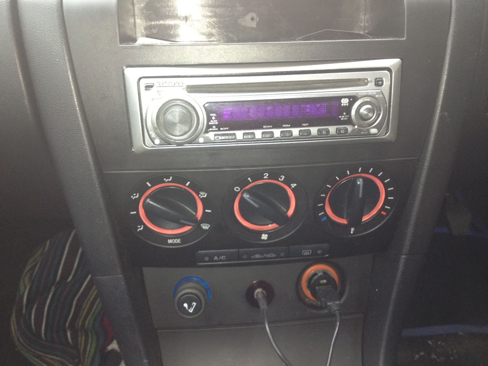 Batteries Not Included Hack Kenwood Car Stereo Aux in Lead