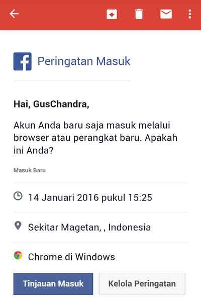 Cara Melihat Pembobol Akun Facebook - Dunia Android