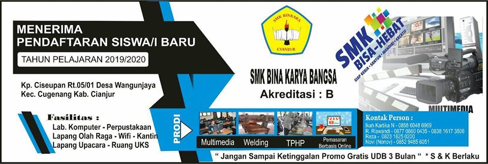 SMK Bina Karya Bangsa (Binkara) Cianjur