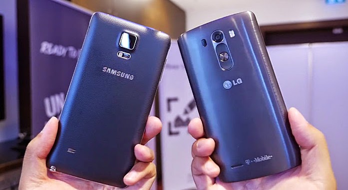 LG G3 vs Samsung Galaxy Note 4