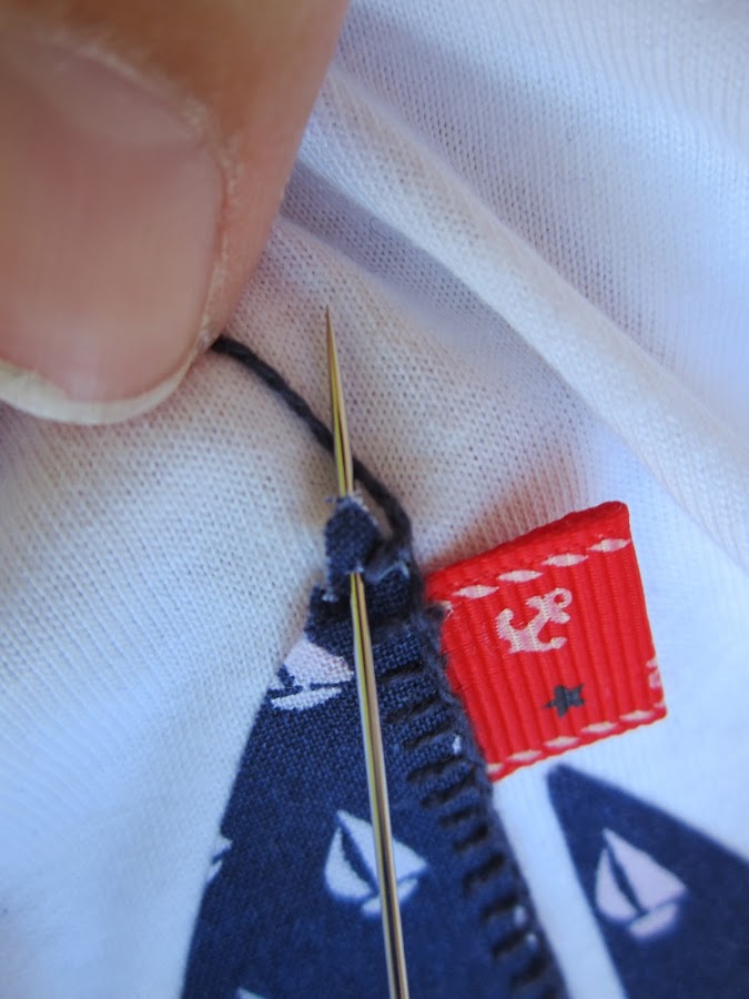 mis nancys, mis peques y yo, tutorial aplique camiseta festón detalle