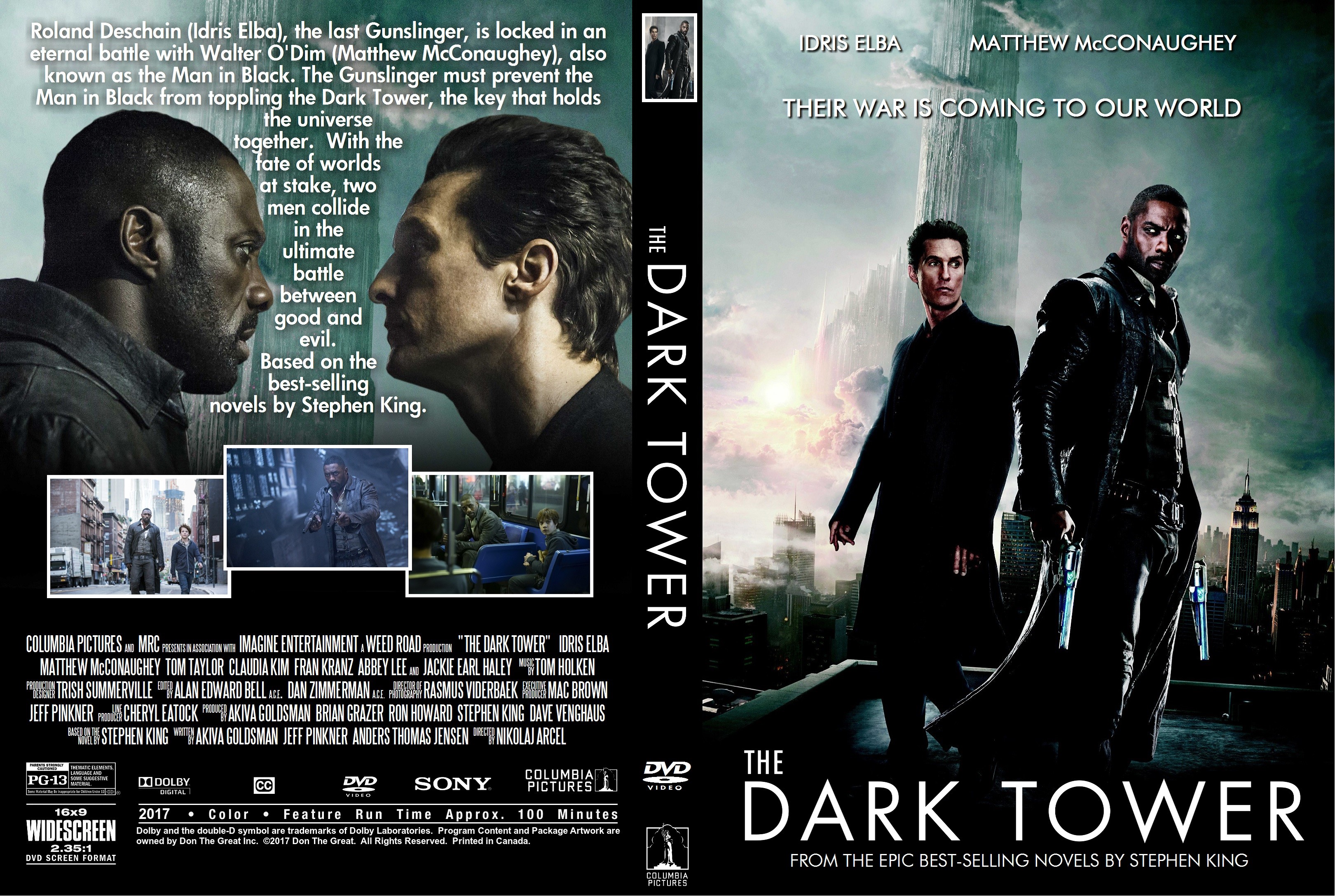 The Dark Tower DVD Cover - Cover Addict - Free DVD, Bluray 
