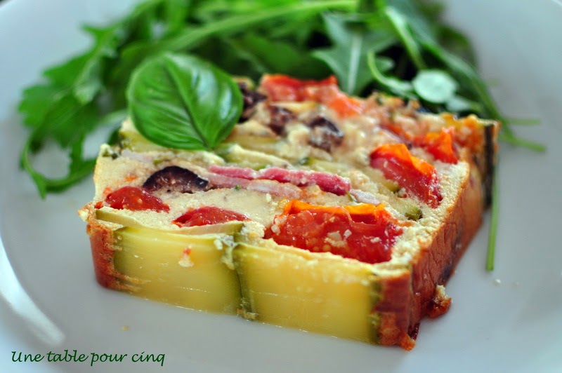 Une table pour cinq Terrine de légumes
