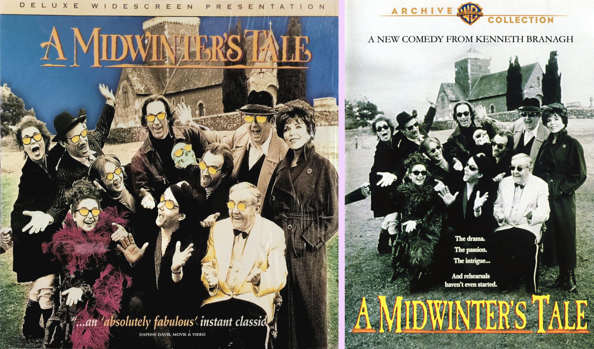 DVD Exotica Kenneth Branaghs A Midwinters Tale for Christmas (Laserdisc/ DVD comparison) picture