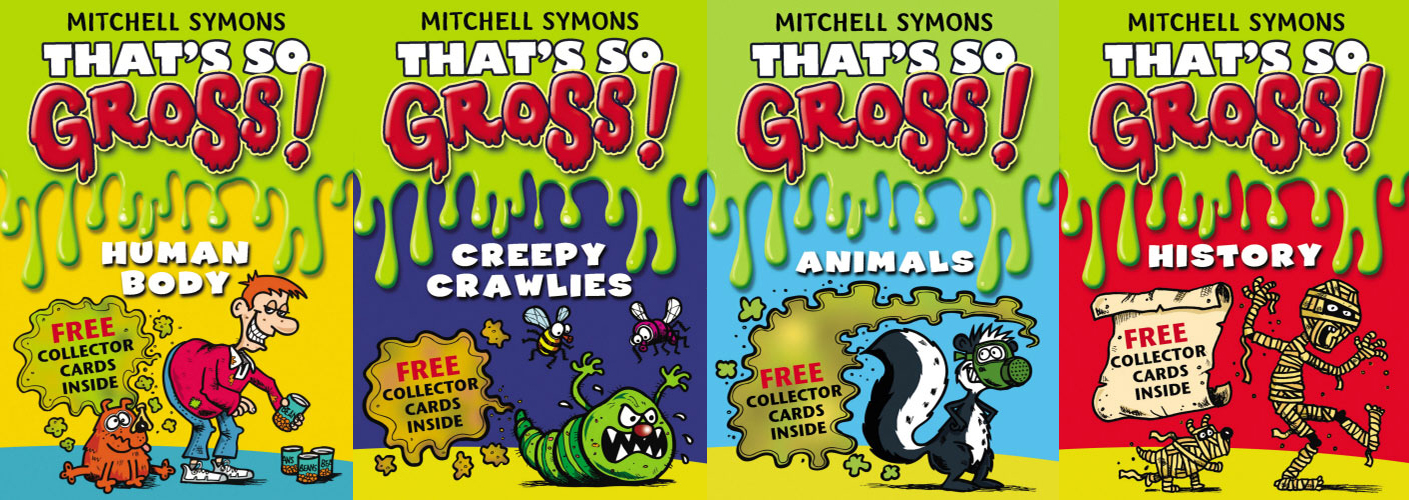 The Book Zone Review Thats So Gross Series By Mitchell Symons