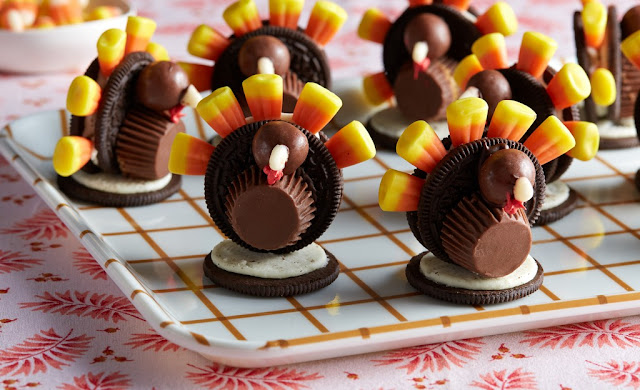 Thanksgiving Foil Covered Chocolate Balls