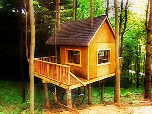 Simple Treehouse Design Picture