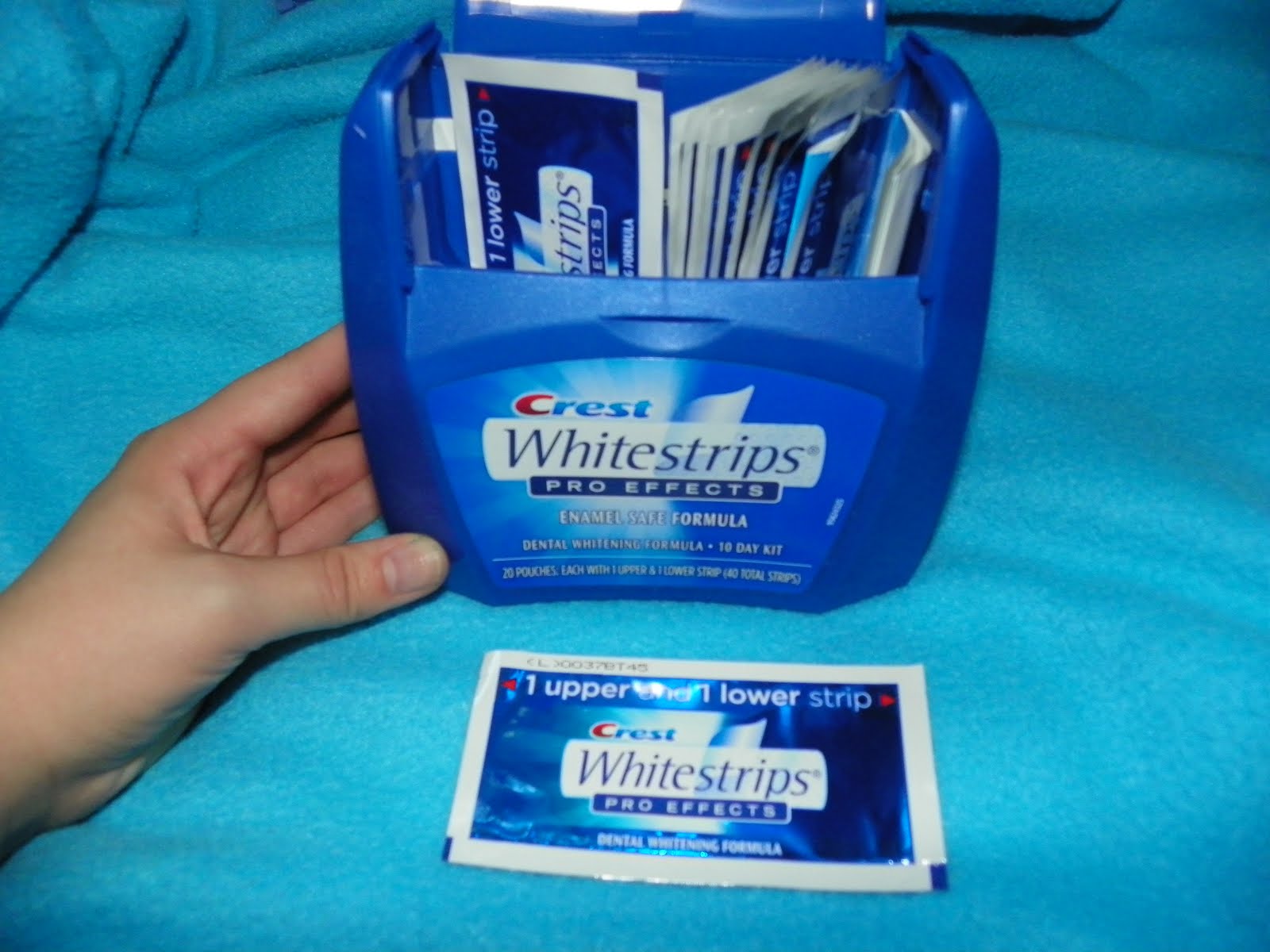 The Good & The Bad Crest Whitestrips Pro Effects & 2 hour express