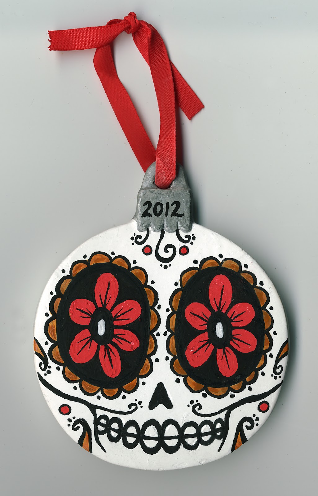 The Art of Laura Bartholomew 2012 Hand Painted Plaster Ornaments