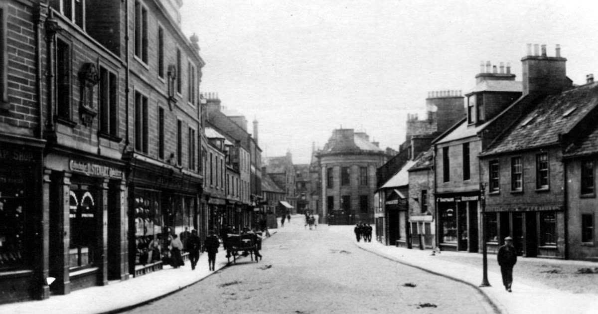 Tour Scotland Old Photograph Castle Street Forfar