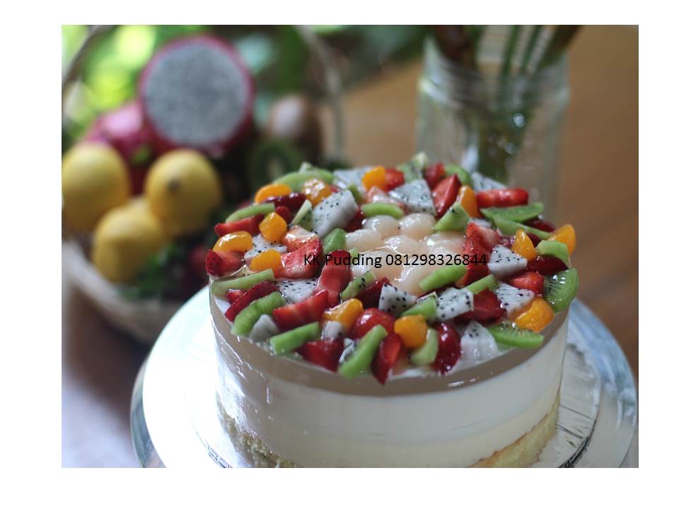 Jelly Pelangi KK Puding Bogor Pudding Cake untuk Acara Spsial