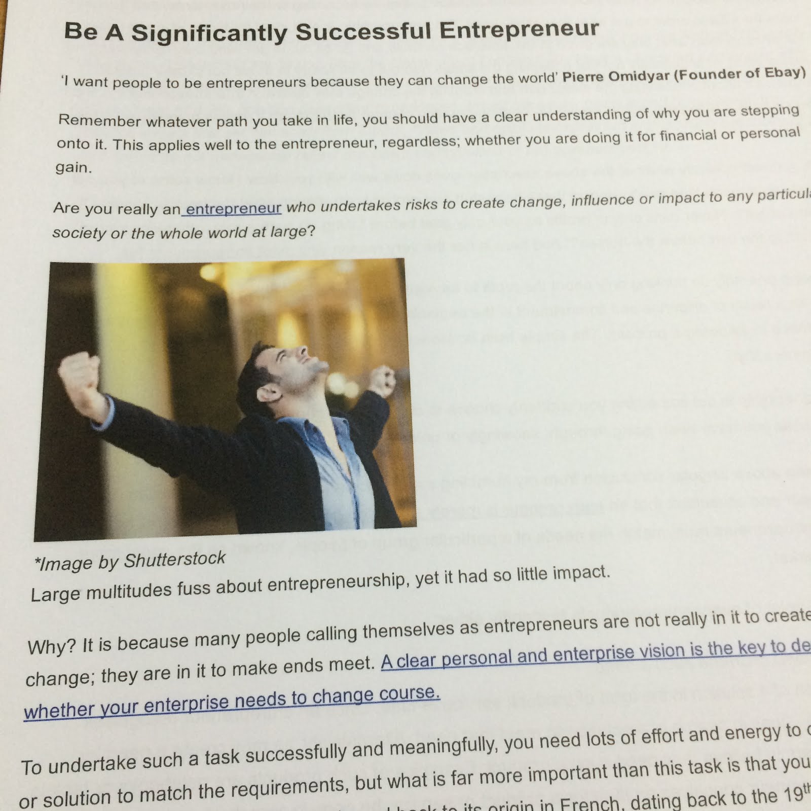 Entrepreneur Insight