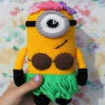 PATRON GRATIS  MINION HAWUAIANO | MI VILLANO FAVORITO AMIGURUMI 19514