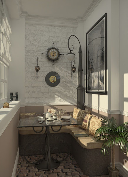 12 Ideas para Balcones pequeños cerrados | Decoración