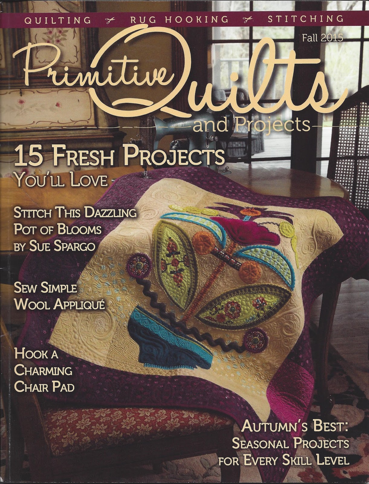 Heartspun Quilts Pam Buda Primitive Quilts and Projects Fall 2015