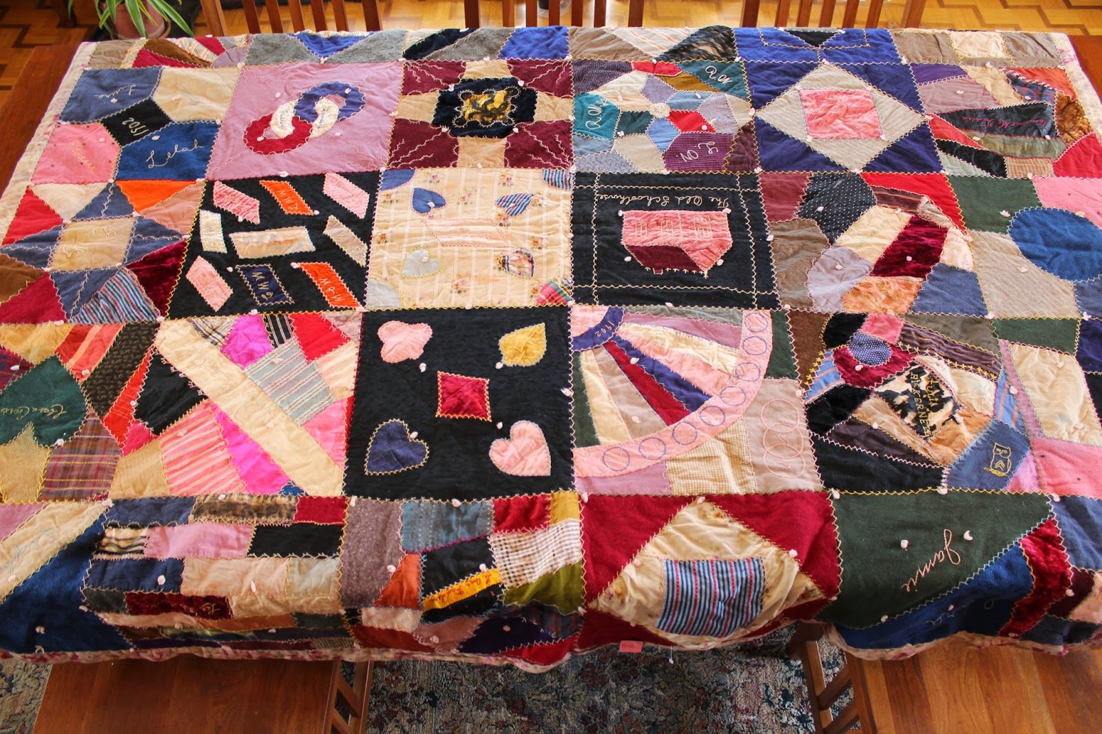 Ohio Thoughts Look What I Found Antique Handmade Quilt