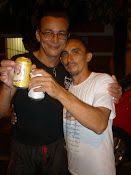 C. Mestre Pintado e seu 1º Professor de capoeira Professor Alemão