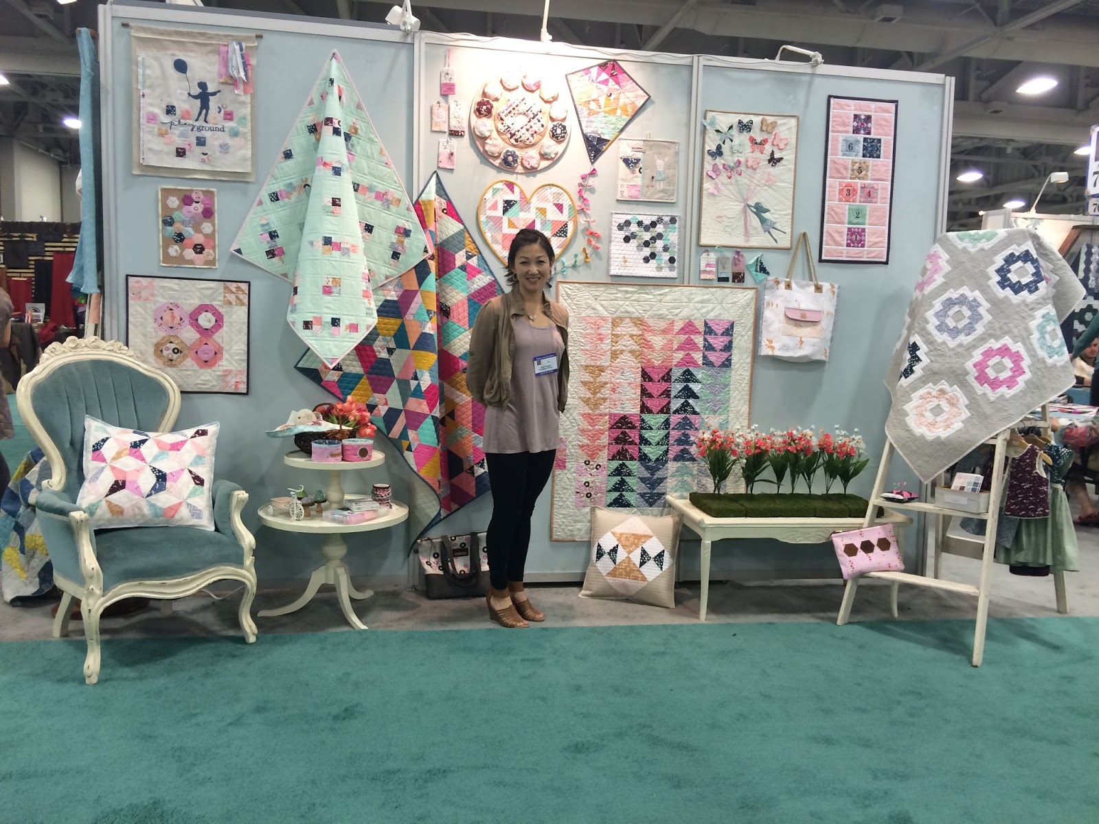 Likeflowersandbutterflies Spring Quilt Market in Salt Lake City