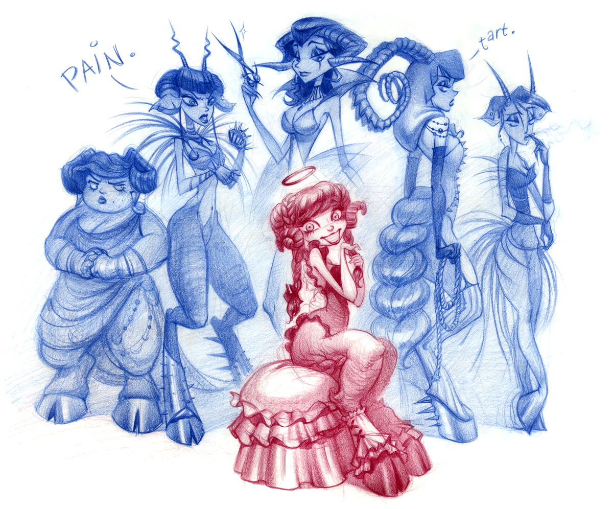 Vivien Wu Mean Girl Satyresses