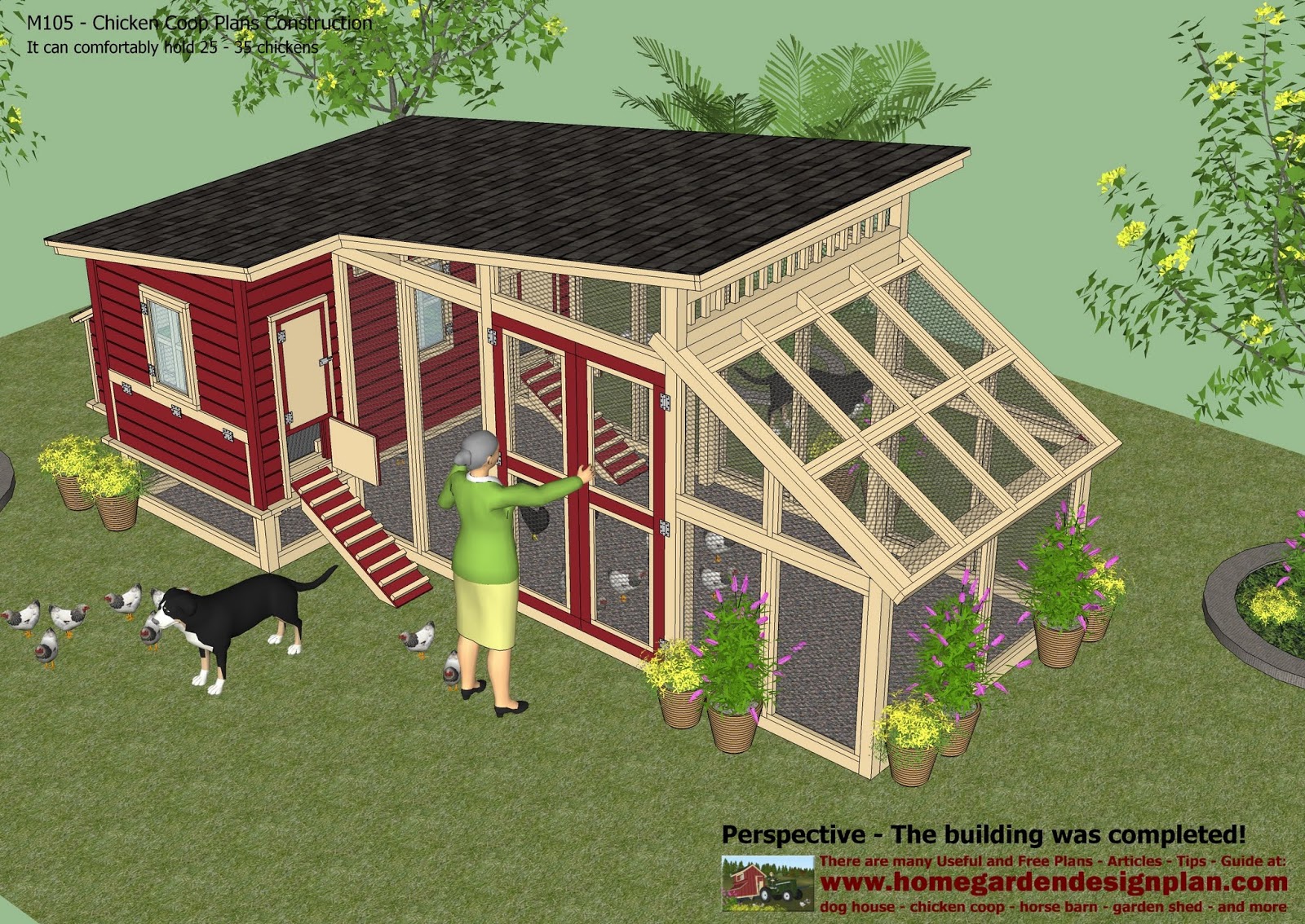 ... Chicken Coop Plans - Chicken Coop Design - How To Build A Chicken Coop