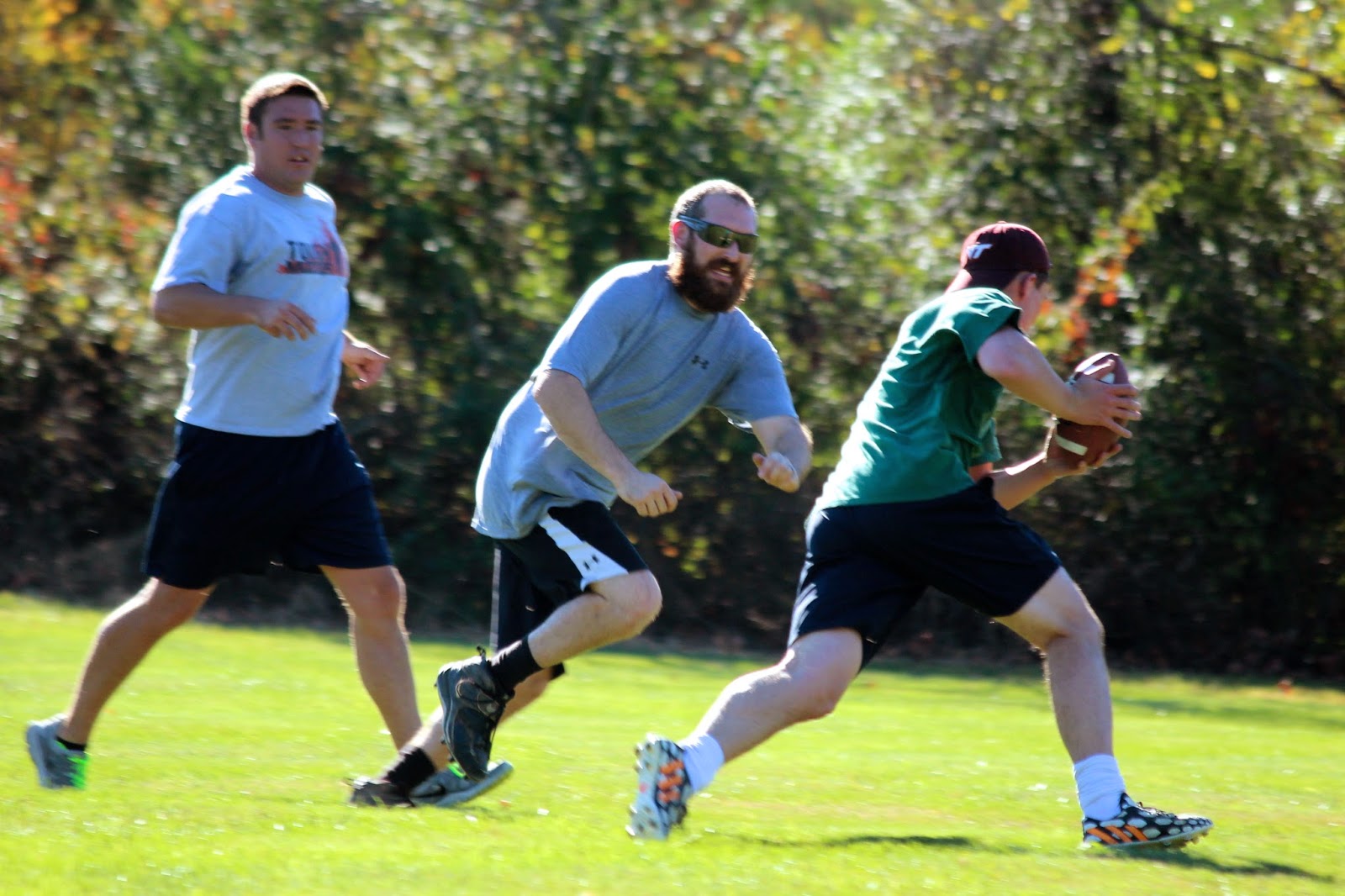 Bolling With 5 TwoHand Touch Football