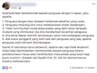 Fatwa Seenak Perut - Kajian Medina