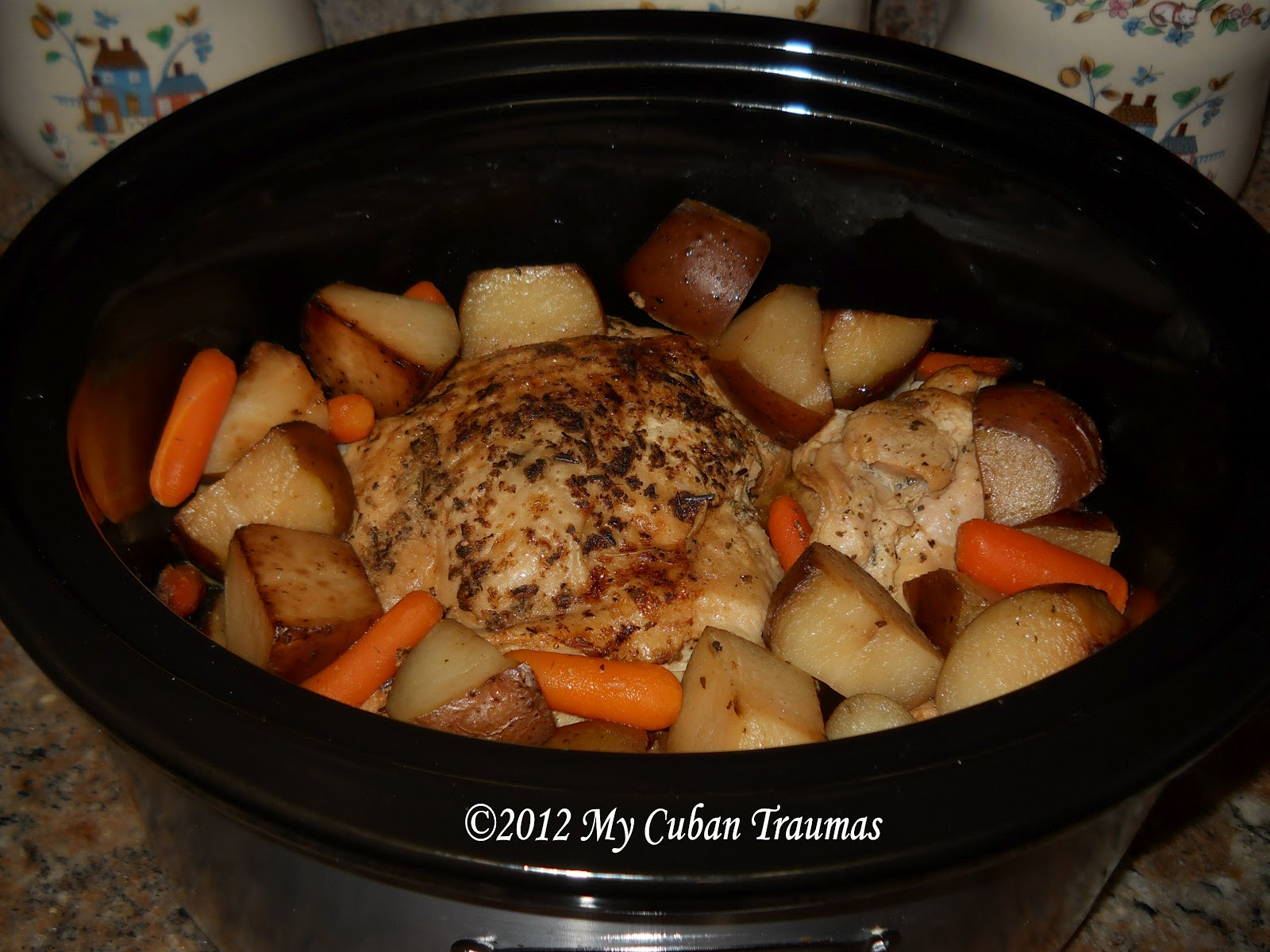 My Cuban Traumas Crock Pot Roasted Turkey Breast