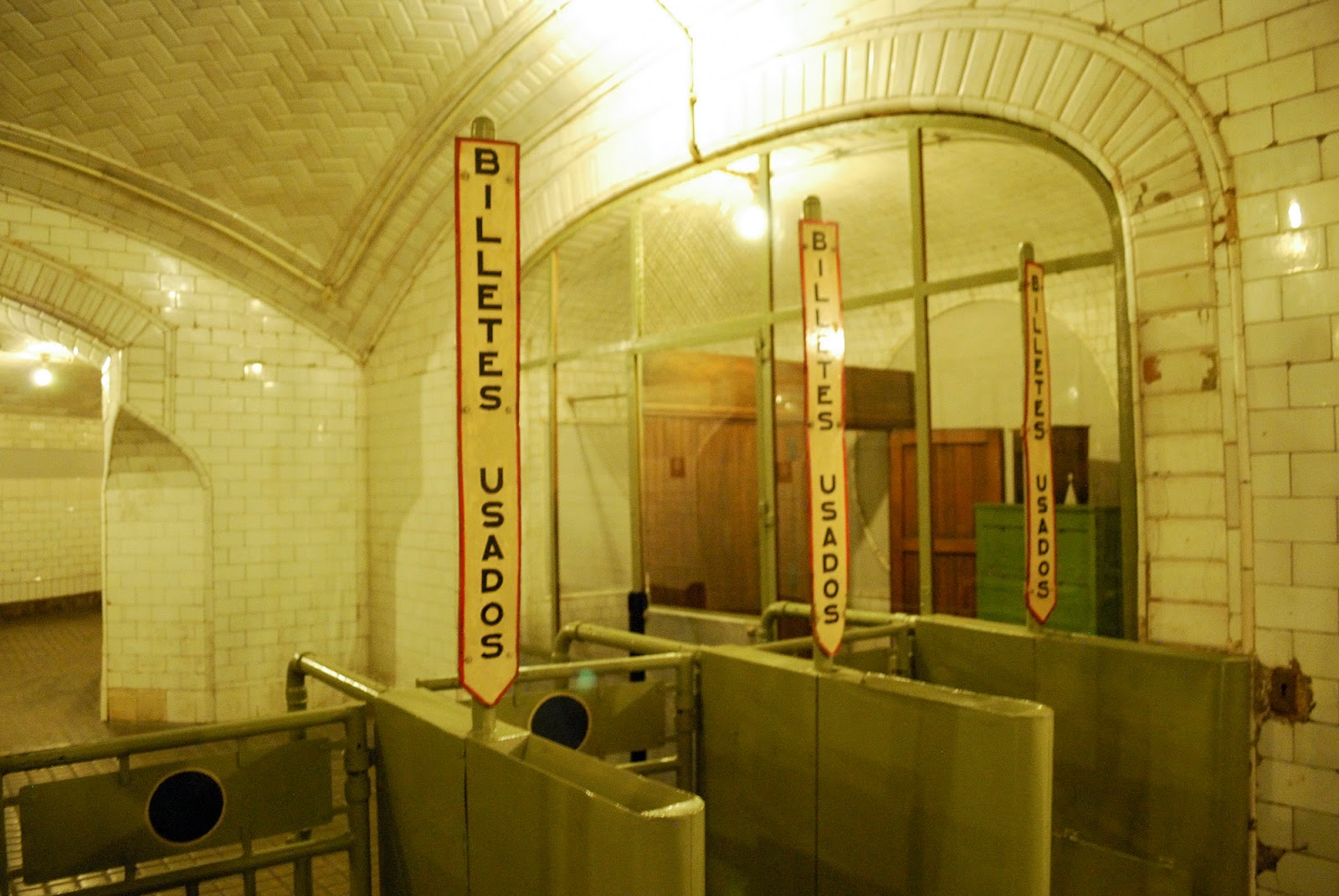platform 0 chamberi ghost museum metro station madrid