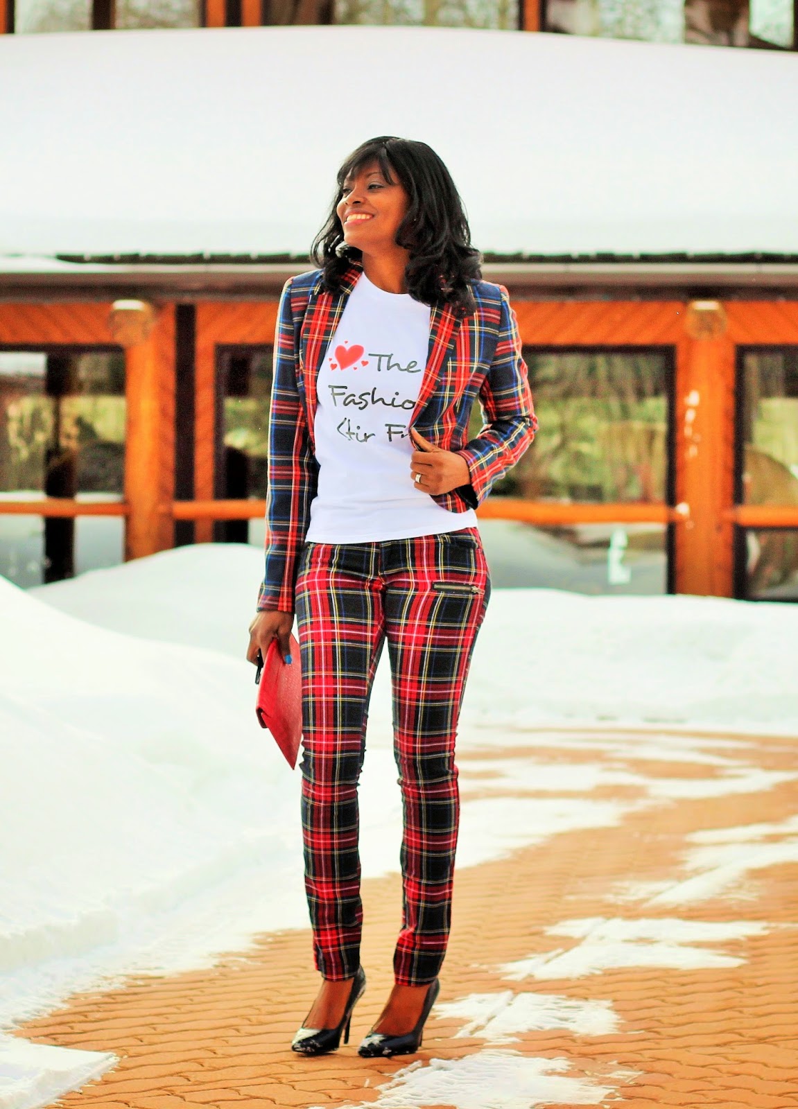 Perfect plaid outfit
