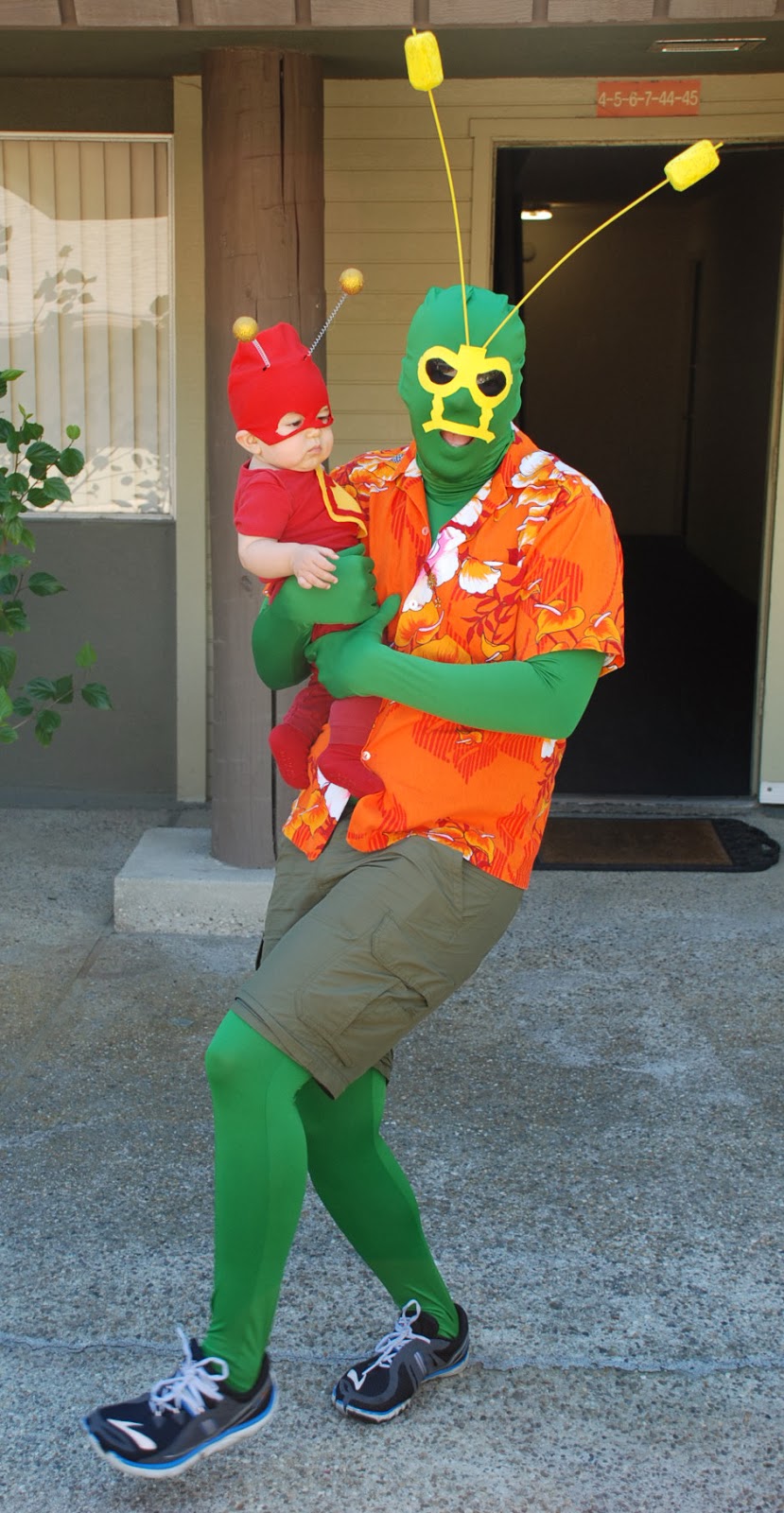 Andres Salazar's Nappy Headed Podcast Ambush Bug Costume