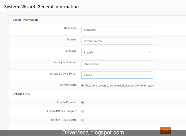 Modificamos informacion general