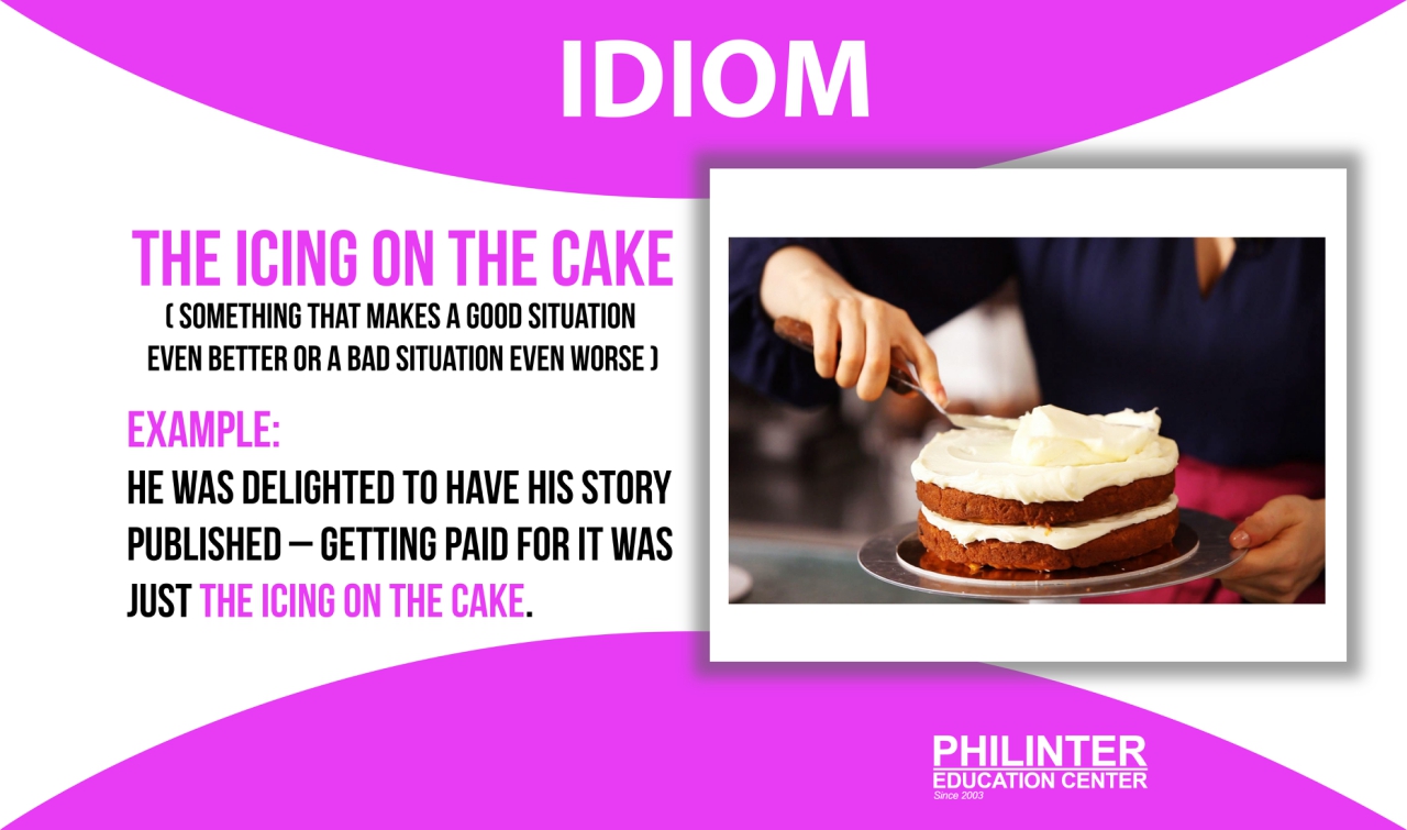 EXAMS AND ME Icing On The Cake