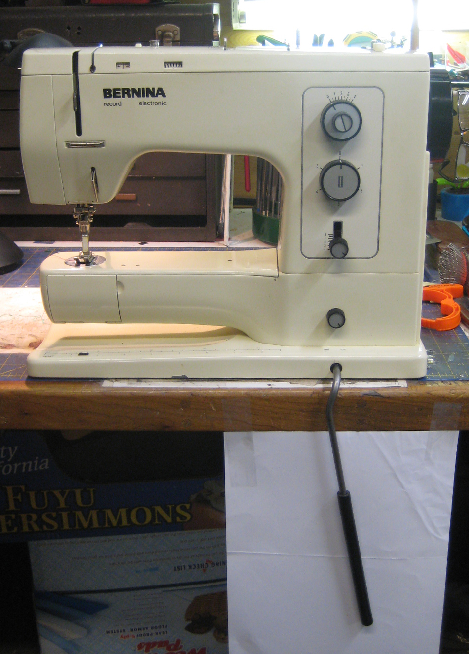 MI Vintage Sewing Machines Bernina 830 Record Electronic (1979)