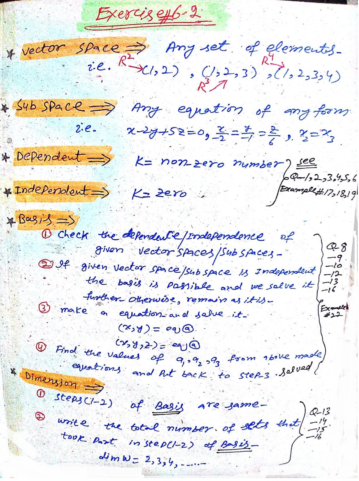 b sc mathematical methods chap 6 vector spaces the basic
