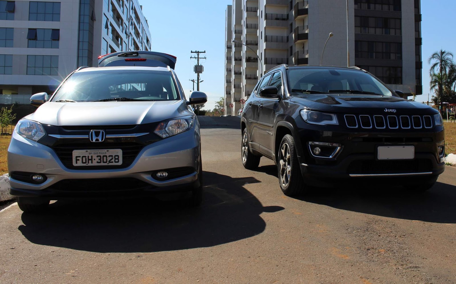 Jeep Compass x Honda HRV comparativo preço, consumo