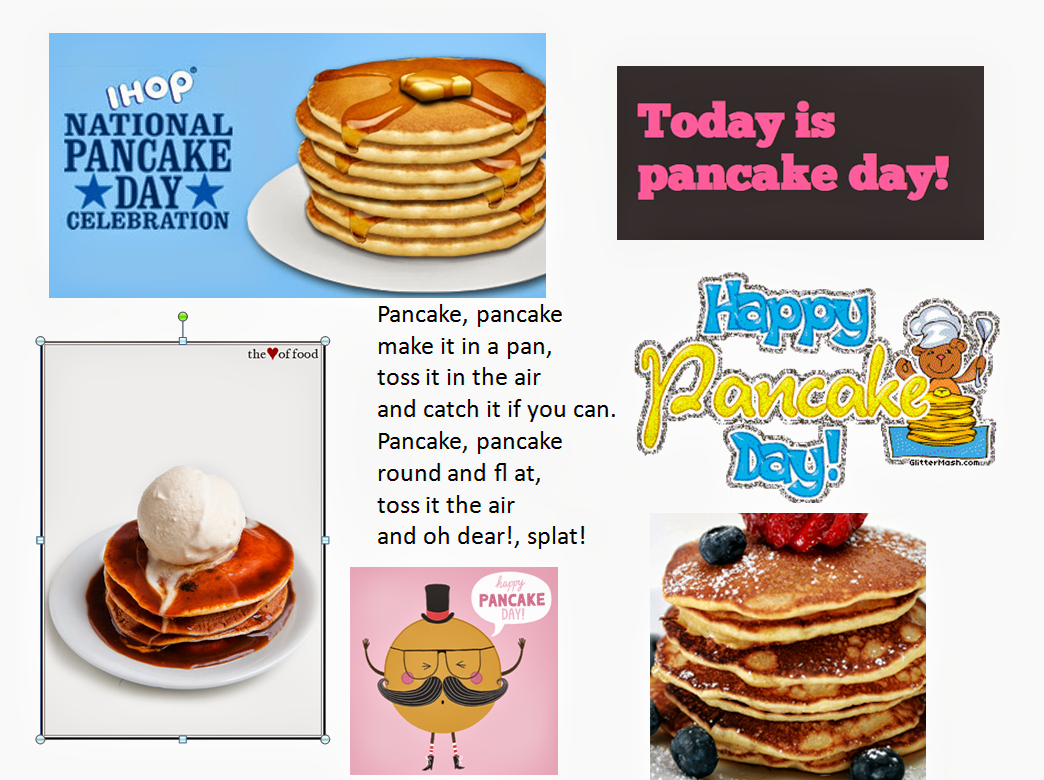 Funtastic English PANCAKE DAY!! ANOTHER SPECIAL DAY! HURRAY!