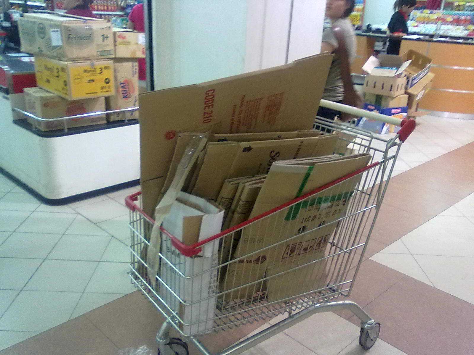 The story of a bunnie Eco Friendly supermarket