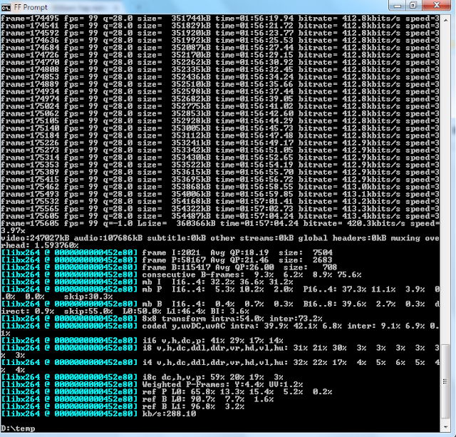 ffmpeg Video and Audio Manipulation
