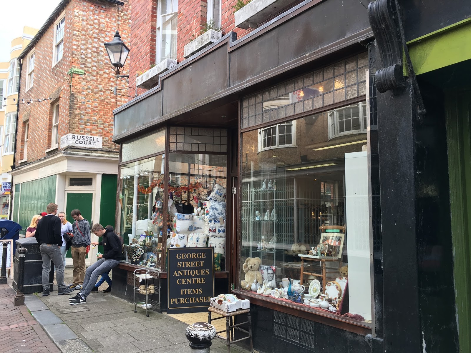 Hastings Old Town antique and junk shops
