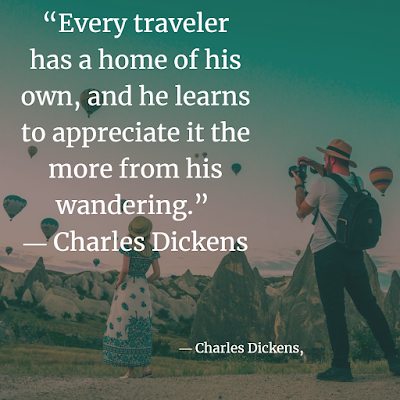Charles dickens about travelling