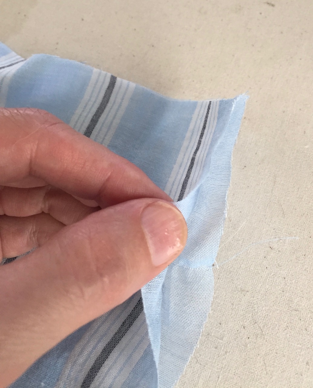 male pattern boldness Sewing With Double Gauze