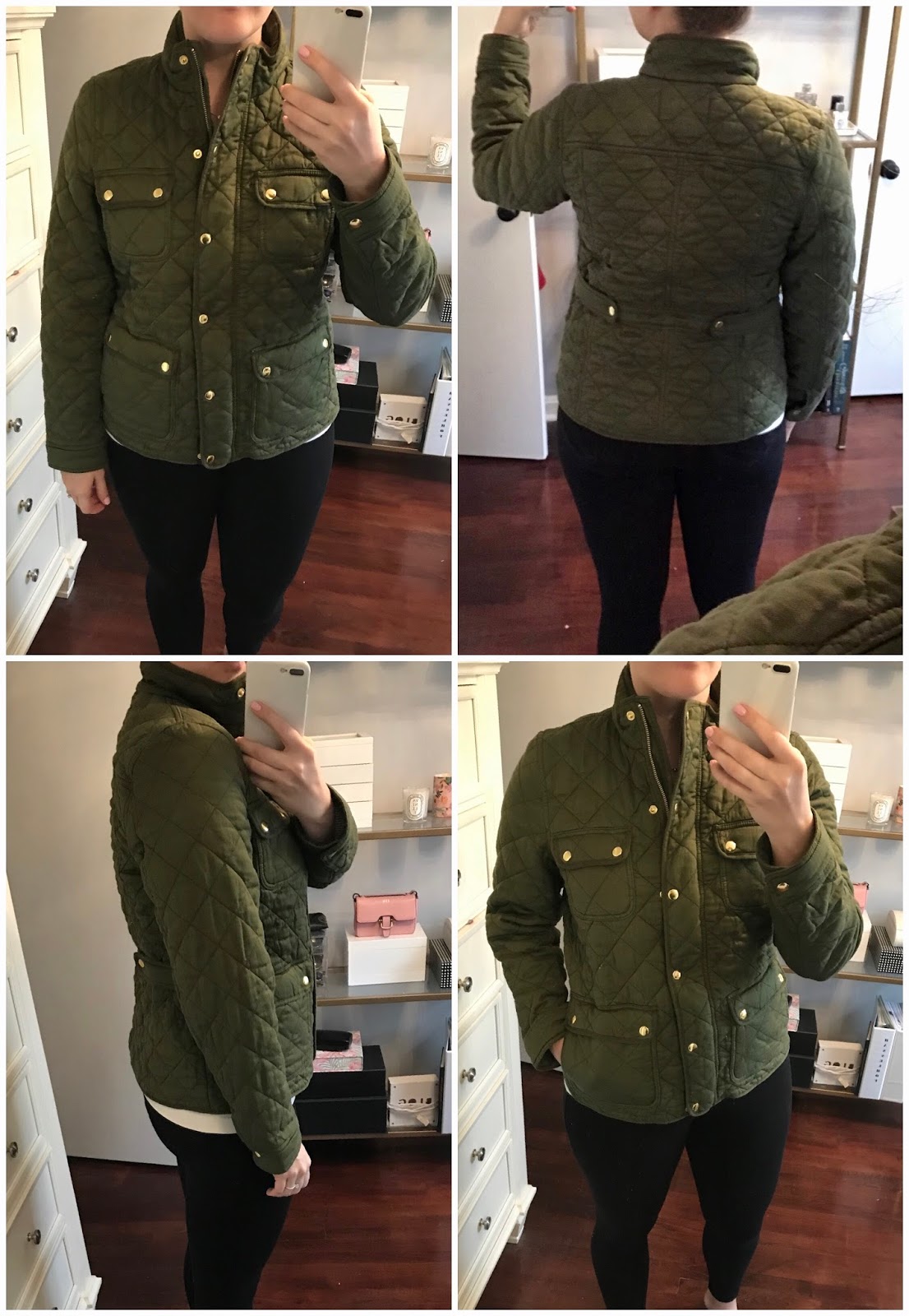  Quilted downtown field jacket