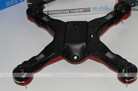 JJRC H25 Quadcopter back view