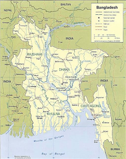 image: Bangladesh Political Map