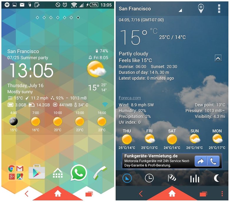 CyberZone Blog's Best Android apps of 2016 best weather apps and